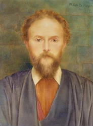 Retrato de William de Morgan, 1893